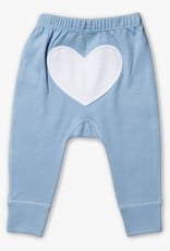 Sapling Child Sapling - Sardine Blue Heart Pants