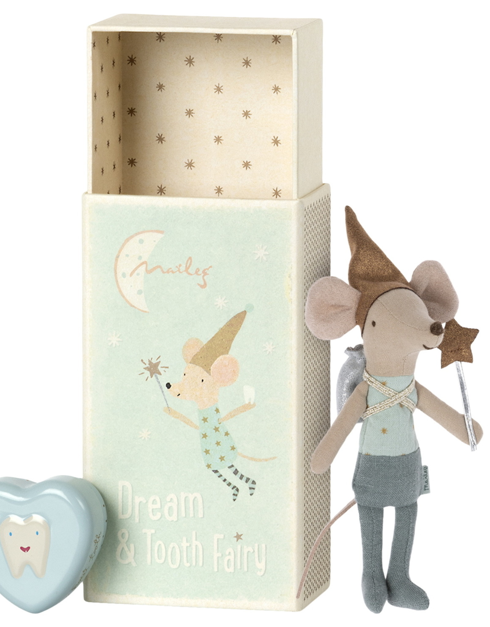 Maileg Maileg - Tooth Fairy Mouse Blue