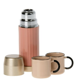 Maileg Maileg - Miniature Thermos & Cups Coral