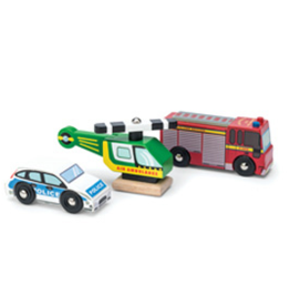 Le Toy Van Le Toy Van - Emergency Vehicles Set