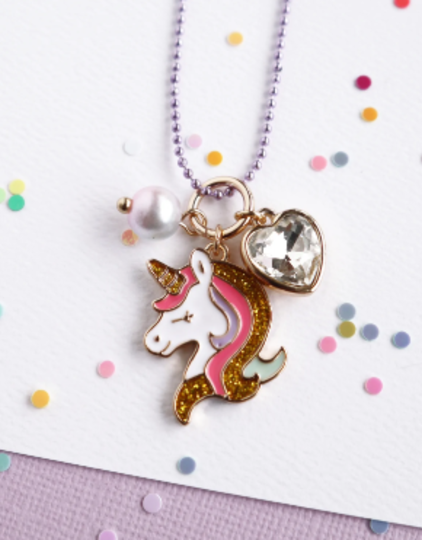 Mon Coco Mon Coco - Unicorn Shimmer Necklace