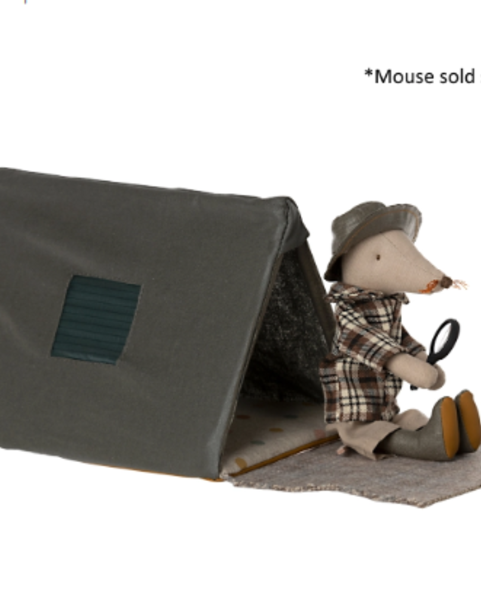 Maileg Maileg - Happy Camper Single Tent Mouse