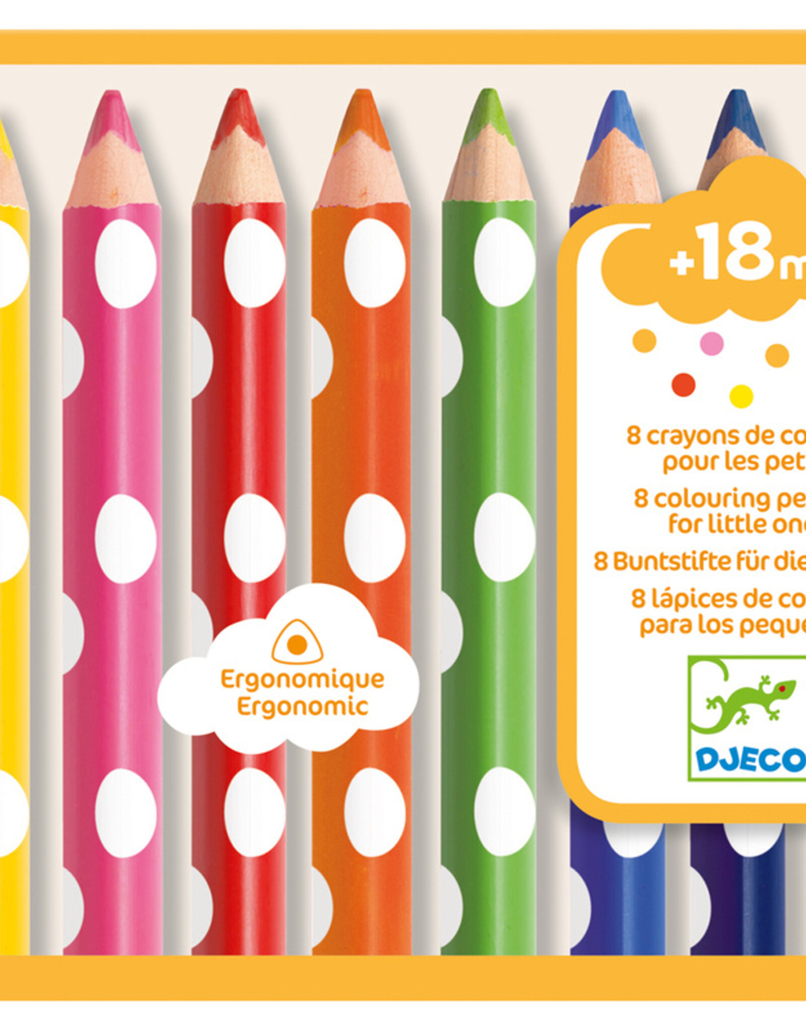 Djeco Djeco - 8 Pencils For Little Ones