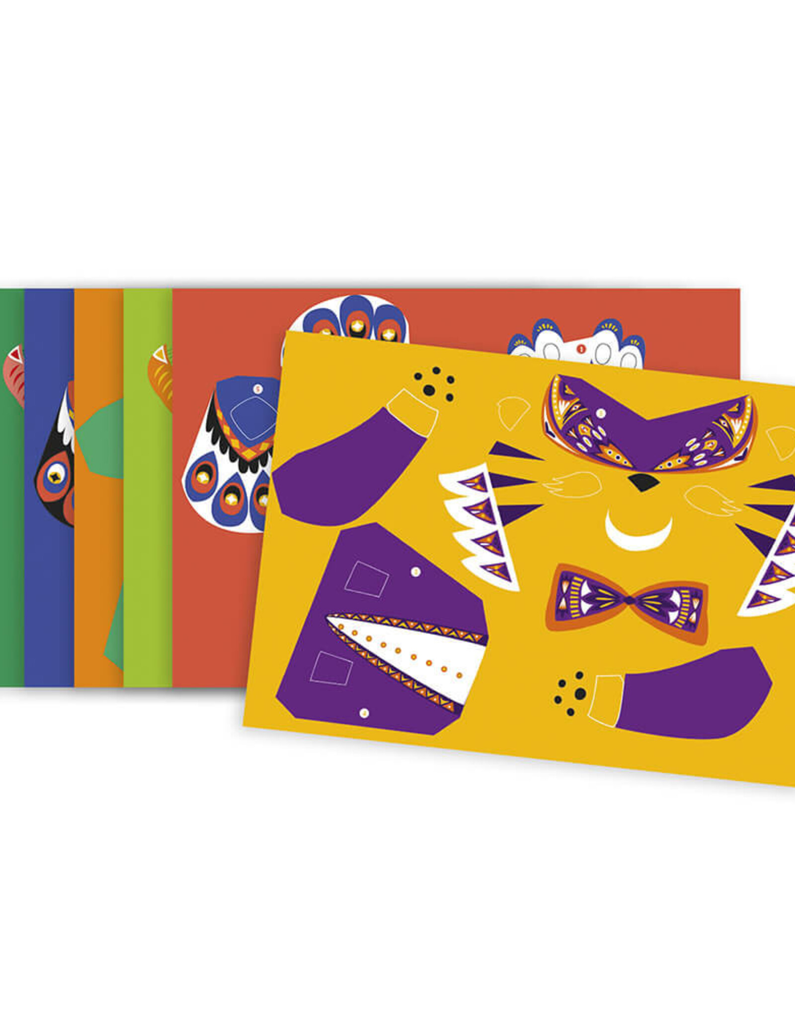 Janod Janod - 6 Pop-Up Animal Cards To Make