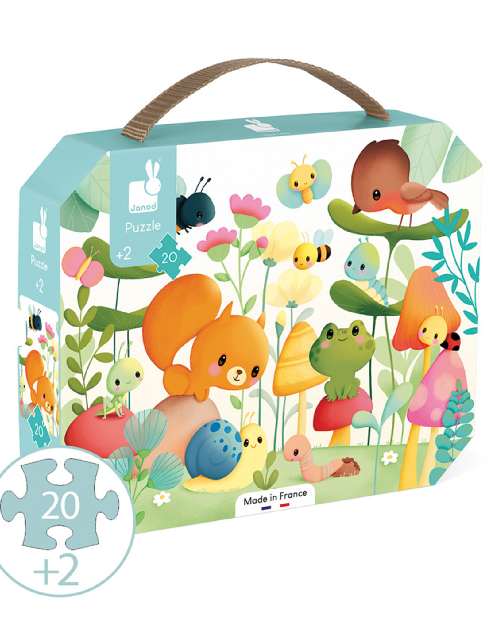 Janod Janod - Garden Friends Puzzle 20pce