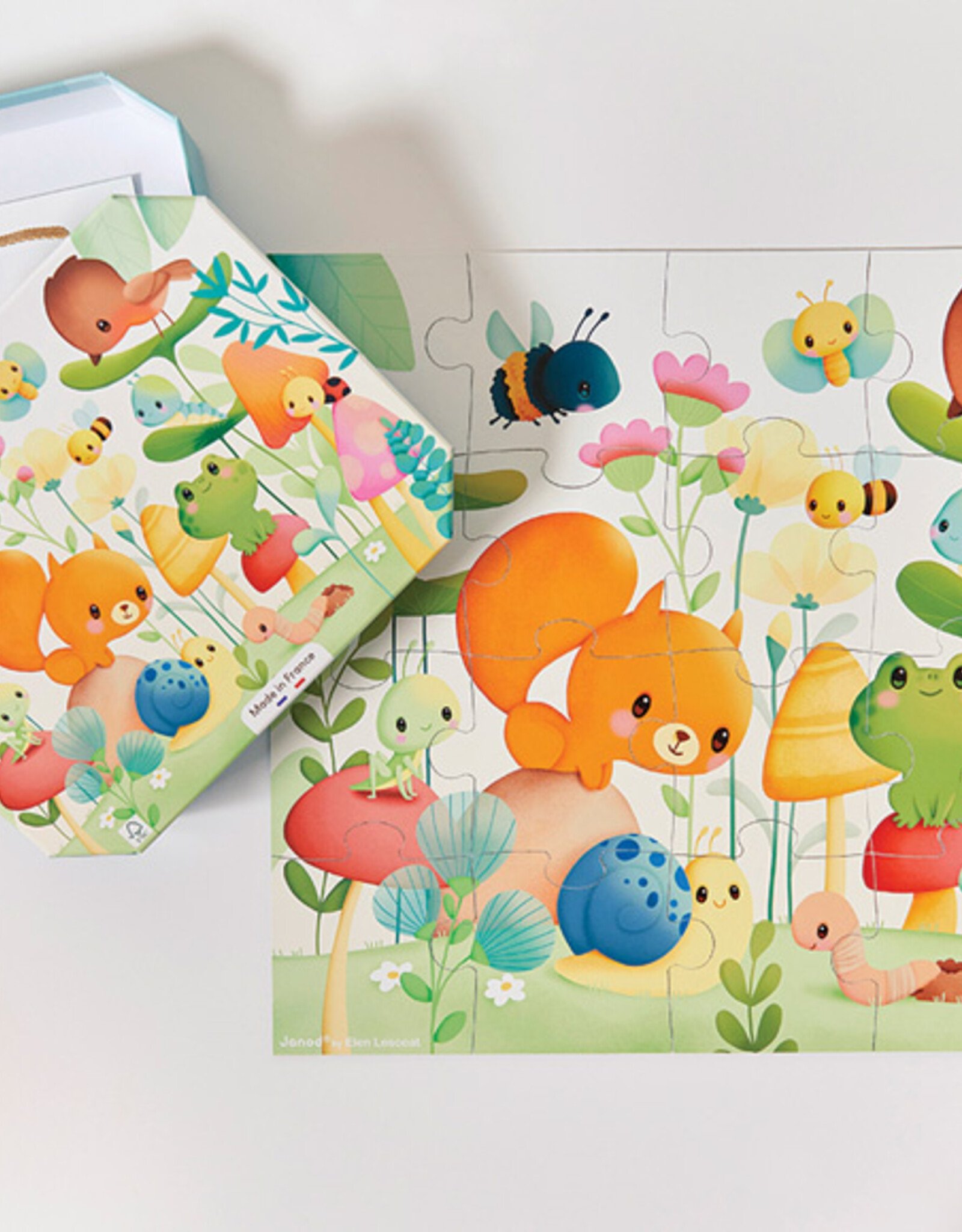 Janod Janod - Garden Friends Puzzle 20pce