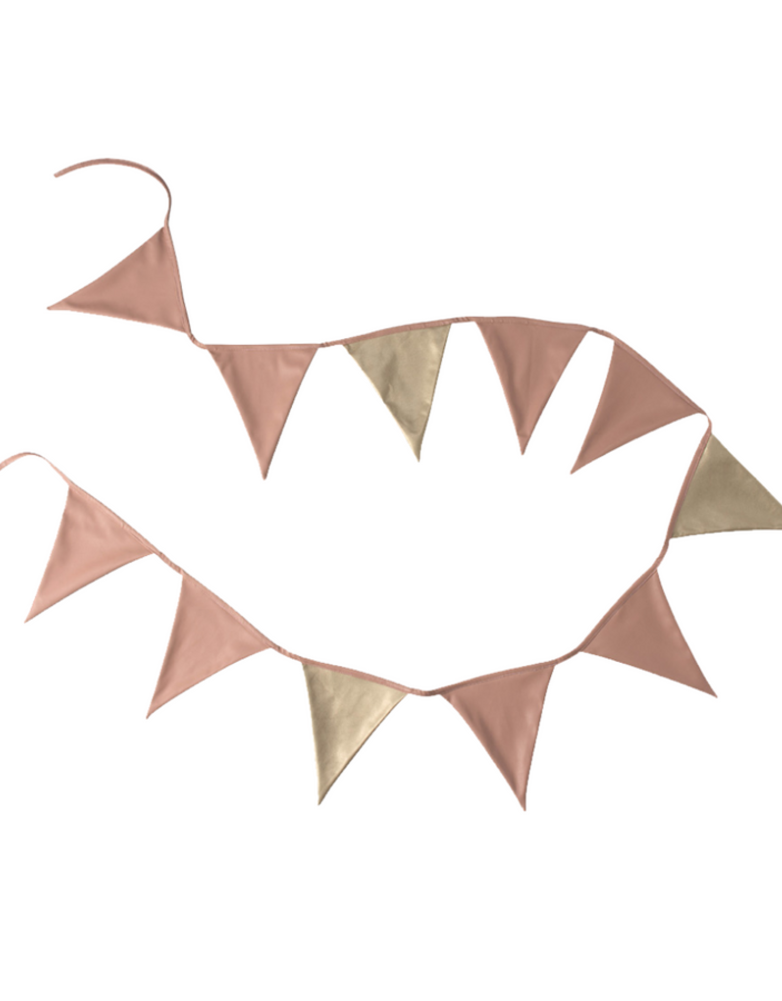 CATTYWAMPUS CATTY WAMPUS - Flag Bunting Pink and Gold