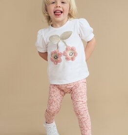 Huxbaby Huxbaby - Smile Flower Puff T-Shirt