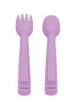 We  Might Be Tiny We Might Be Tiny - Feedie Fork & Spoon Set Lilac