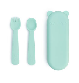 We  Might Be Tiny We Might Be Tiny - Feedie Fork & Spoon Set Mint