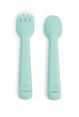 We  Might Be Tiny We Might Be Tiny - Feedie Fork & Spoon Set Mint