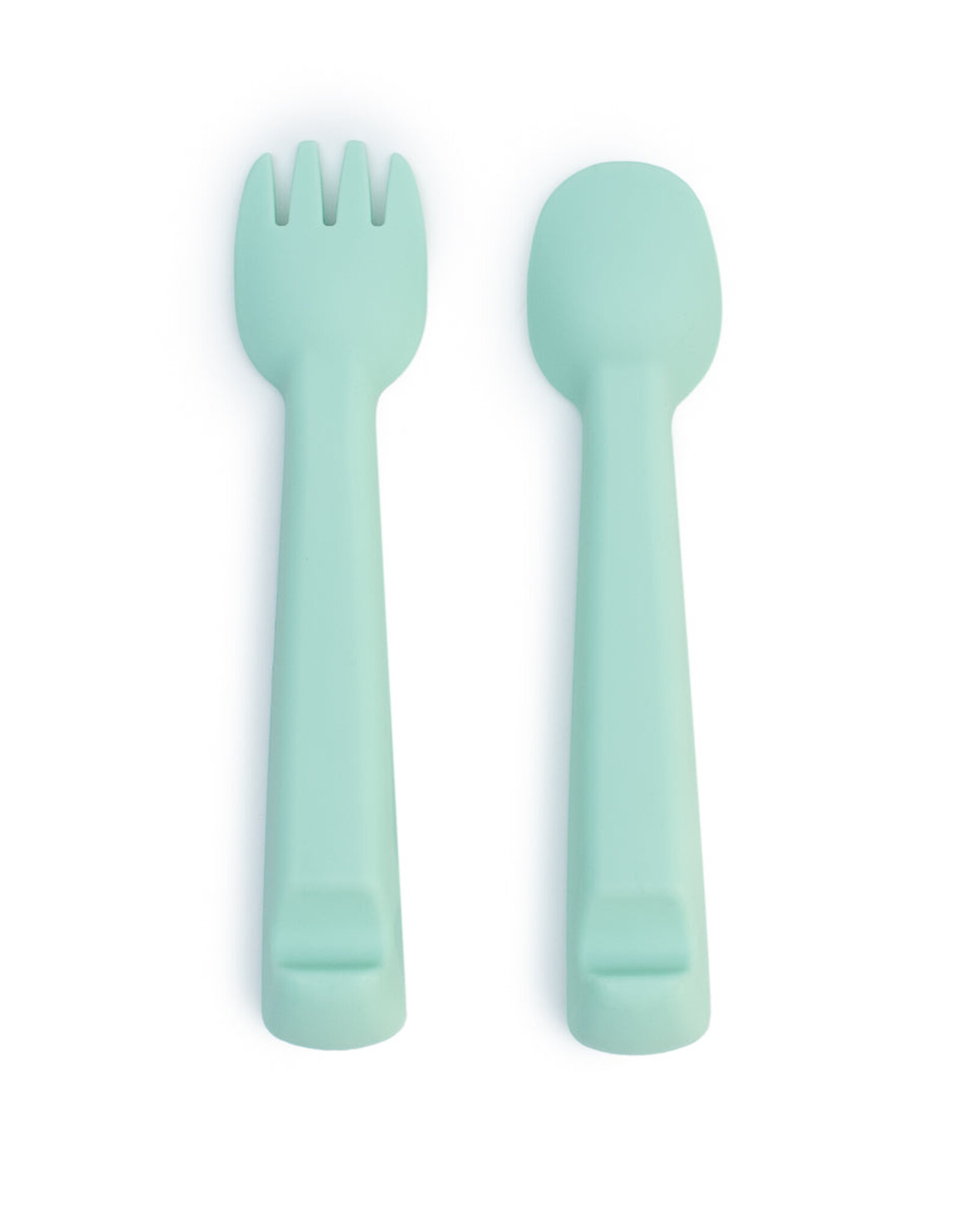 We  Might Be Tiny We Might Be Tiny - Feedie Fork & Spoon Set Mint