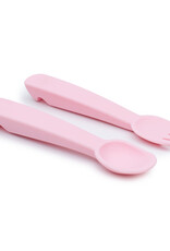We  Might Be Tiny We Might Be Tiny - Feedie Fork & Spoon Powder Pink