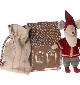 Maileg Maileg - Santa Mouse with House