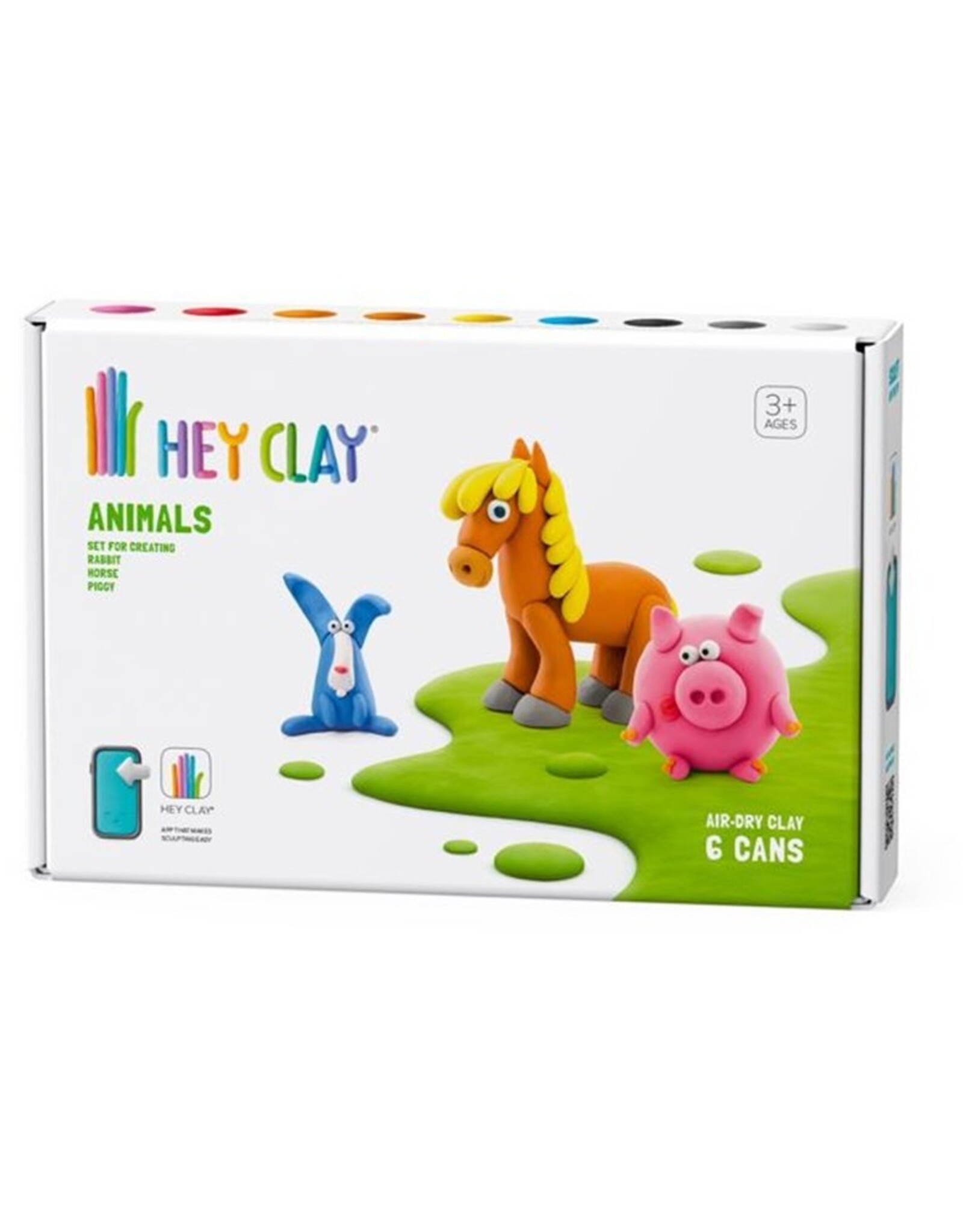Hey Clay Hey Clay - Animals (6 Cans)