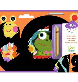 Djeco Djeco - Scratch Art Cards For Toddlers
