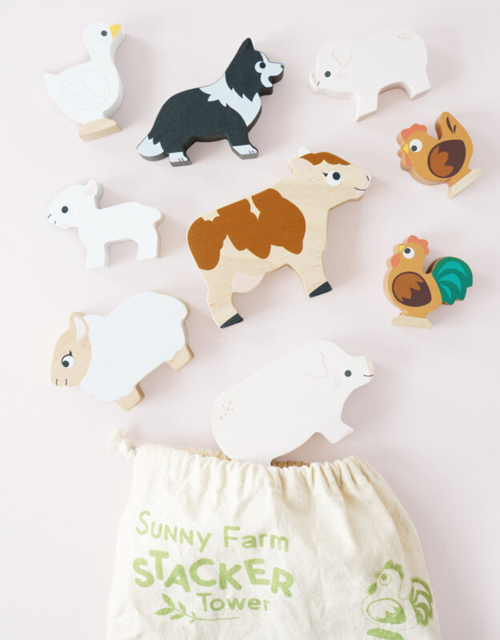 Petilou- Sunny Farm Stacker and Bag