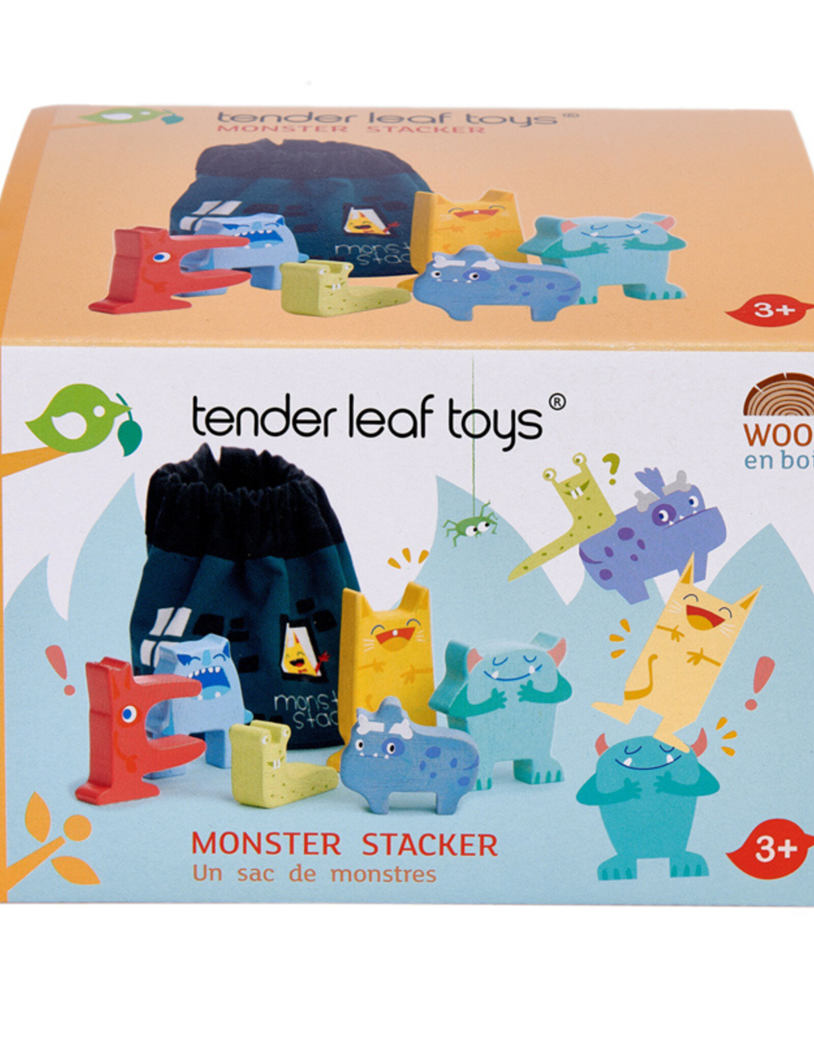 Tender Leaf Toys Tender Leaf Toys - Monster Stacker