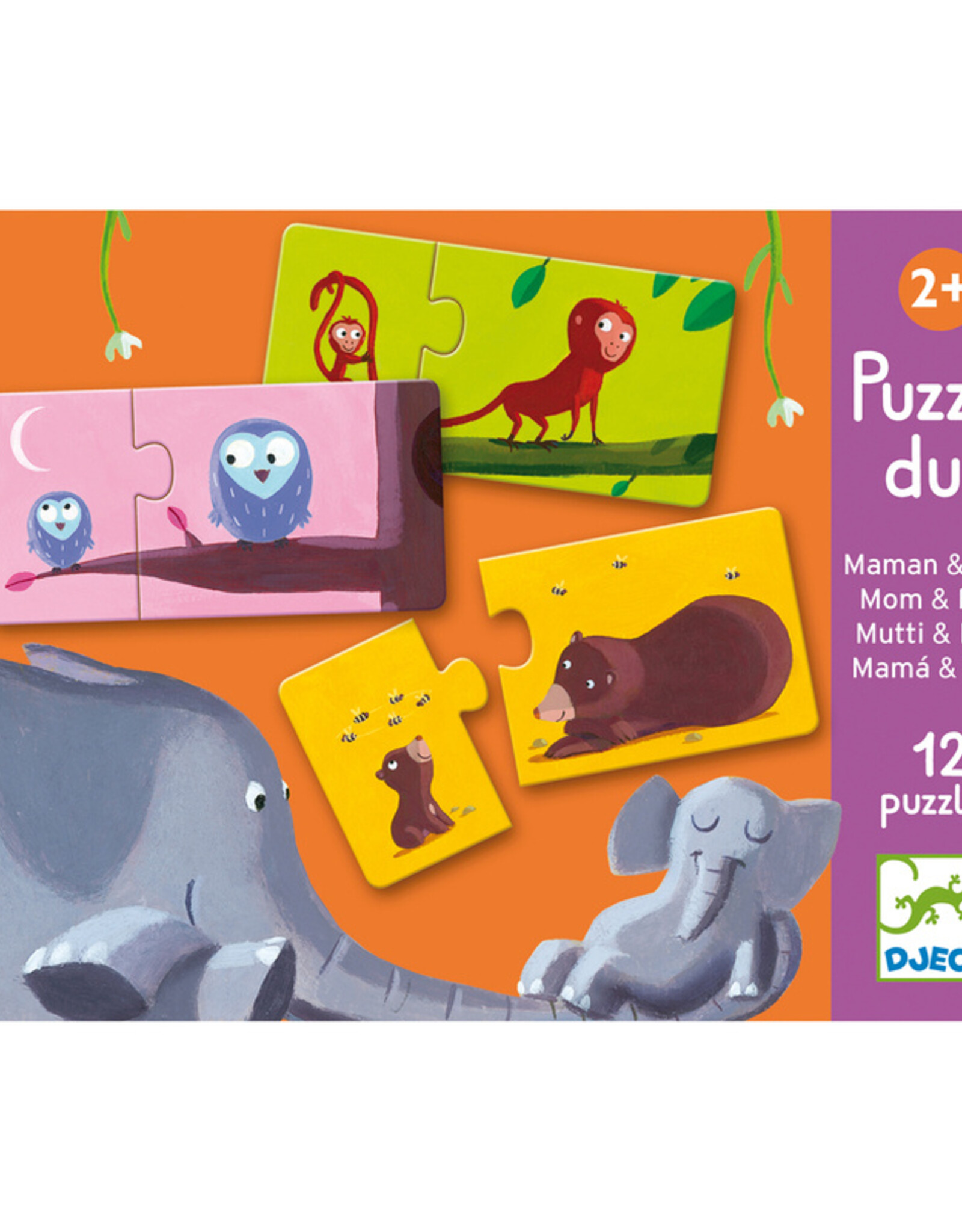 Djeco Djeco - Puzzle Duo Mum & Baby