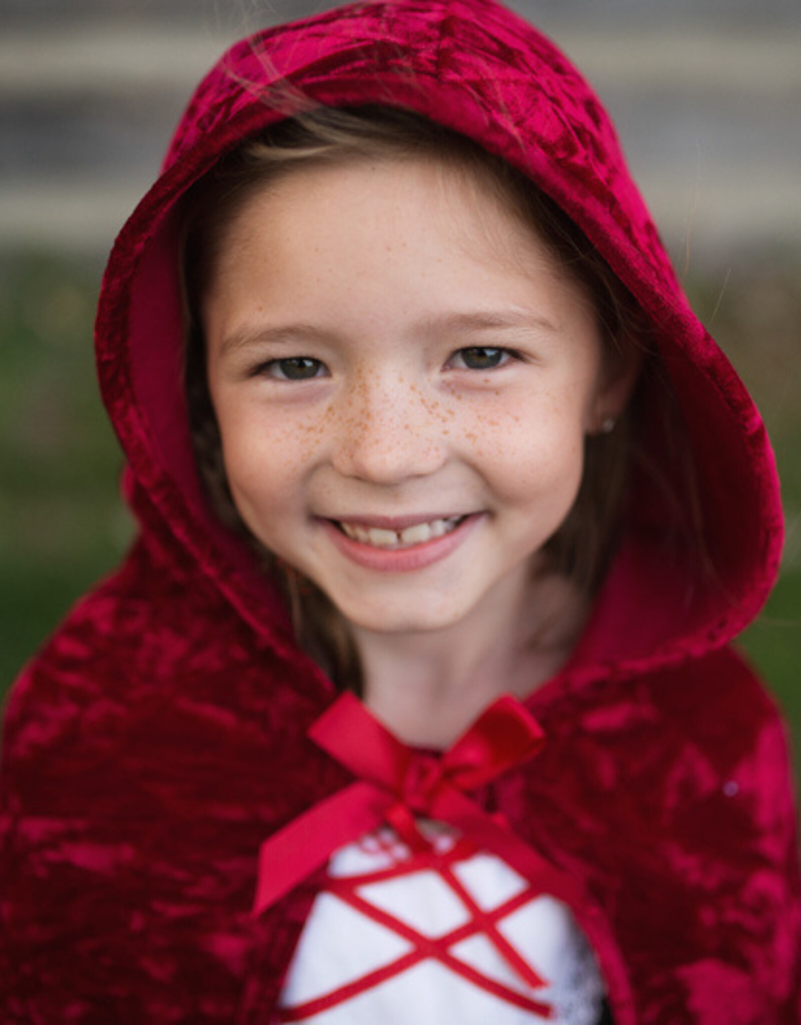 Great Pretenders Great Pretenders - Little Red Riding Hood Cape Size 5-6