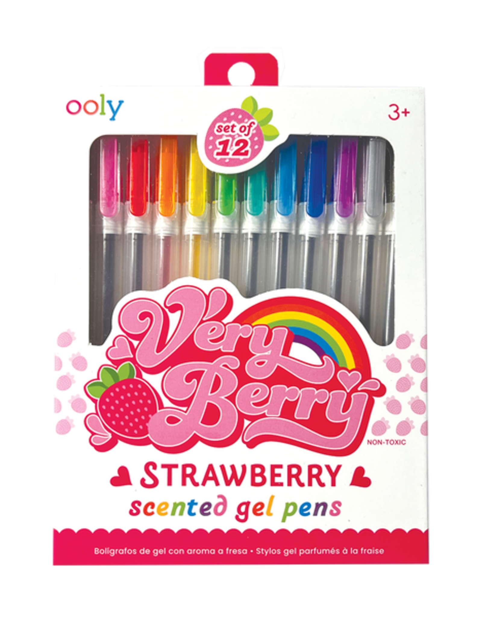 OOLY OOLY - Strawberry Scented Gel Pens