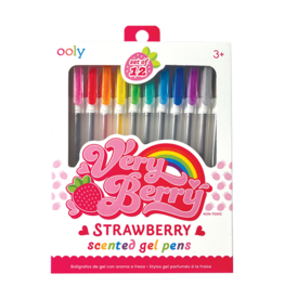 OOLY - Strawberry Scented Gel Pens