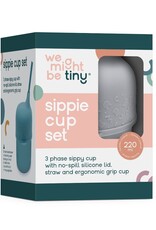 we might be tiny We Might Be Tiny - Sippie Cup Set Grey