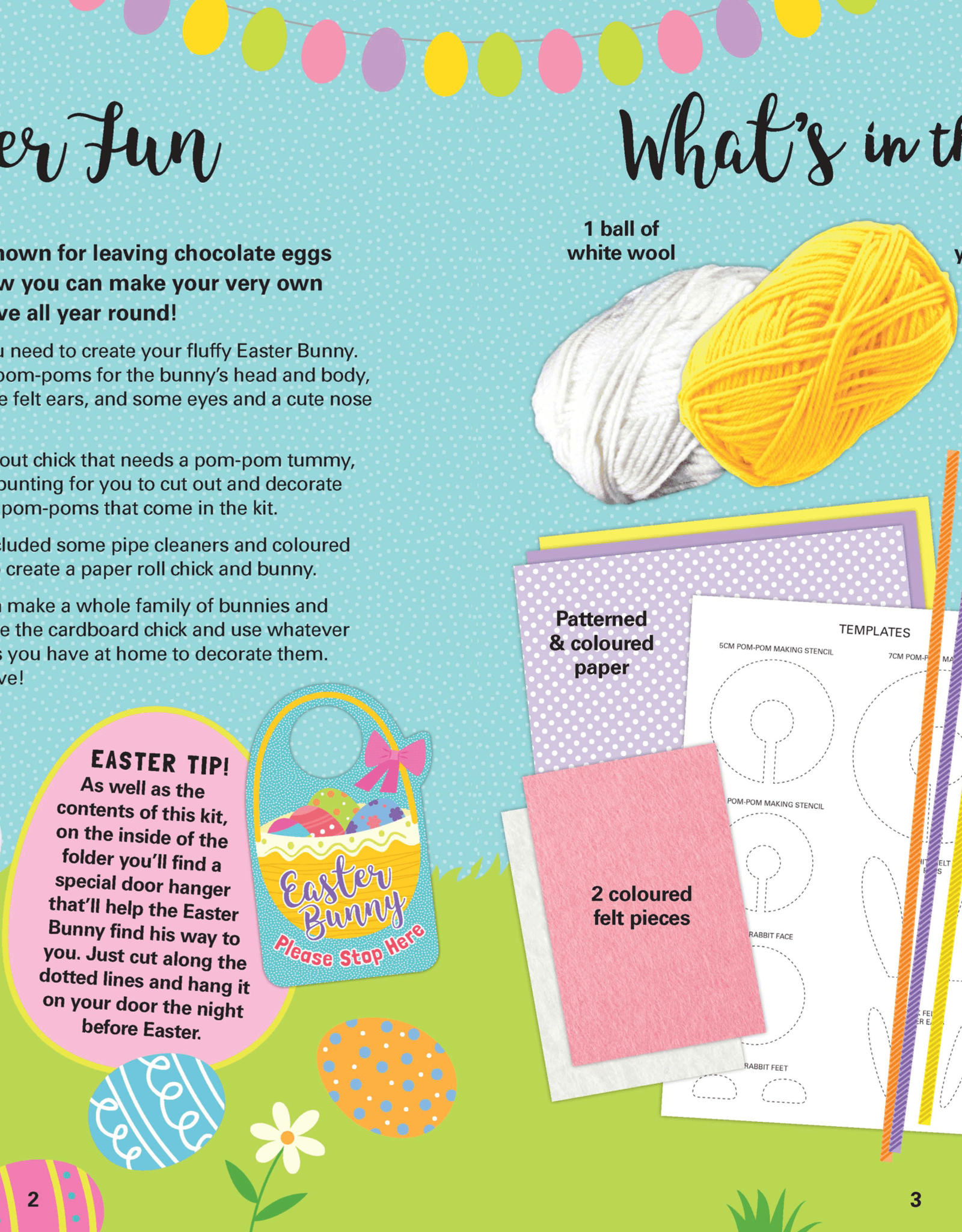 The Ultimate Easter Pom Poms Book & Kit