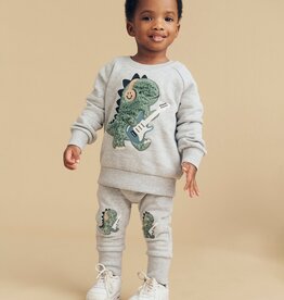 Huxbaby Huxbaby - Furry Dino Drop Crotch Pant