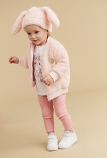 Huxbaby Huxbaby - Bunny Fur Beanie Pink Pearl