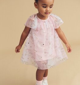 Huxbaby Huxbaby - Magical Unicorn Flutter Dress