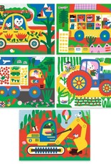 Djeco Djeco - Learning About Vehicles Scratch Cards