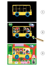 Djeco Djeco - Learning About Vehicles Scratch Cards