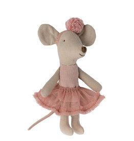 Maileg Maileg - Ballerina Mouse Little Sister Rose