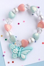 Mon Coco Mon Coco- Mint  Butterfly Bracelet
