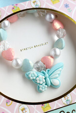 Mon Coco Mon Coco- Mint  Butterfly Bracelet