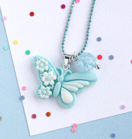 Mon Coco  - Mint Butterfly  Necklace