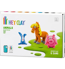Hey Clay Hey Clay - Farm Animals (6 Cans)