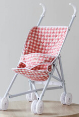 Tiny Harlow Tiny Harlow - Folding Doll's  Stroller 2.0 Pink Gingham