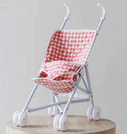 Tiny Harlow - Folding Doll's  Stroller 2.0 Pink Gingham