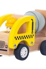 toyslink Wooden Pullback Concrete Mixer