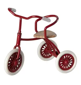 Maileg Maileg - Abris A Tricycle Mouse Red
