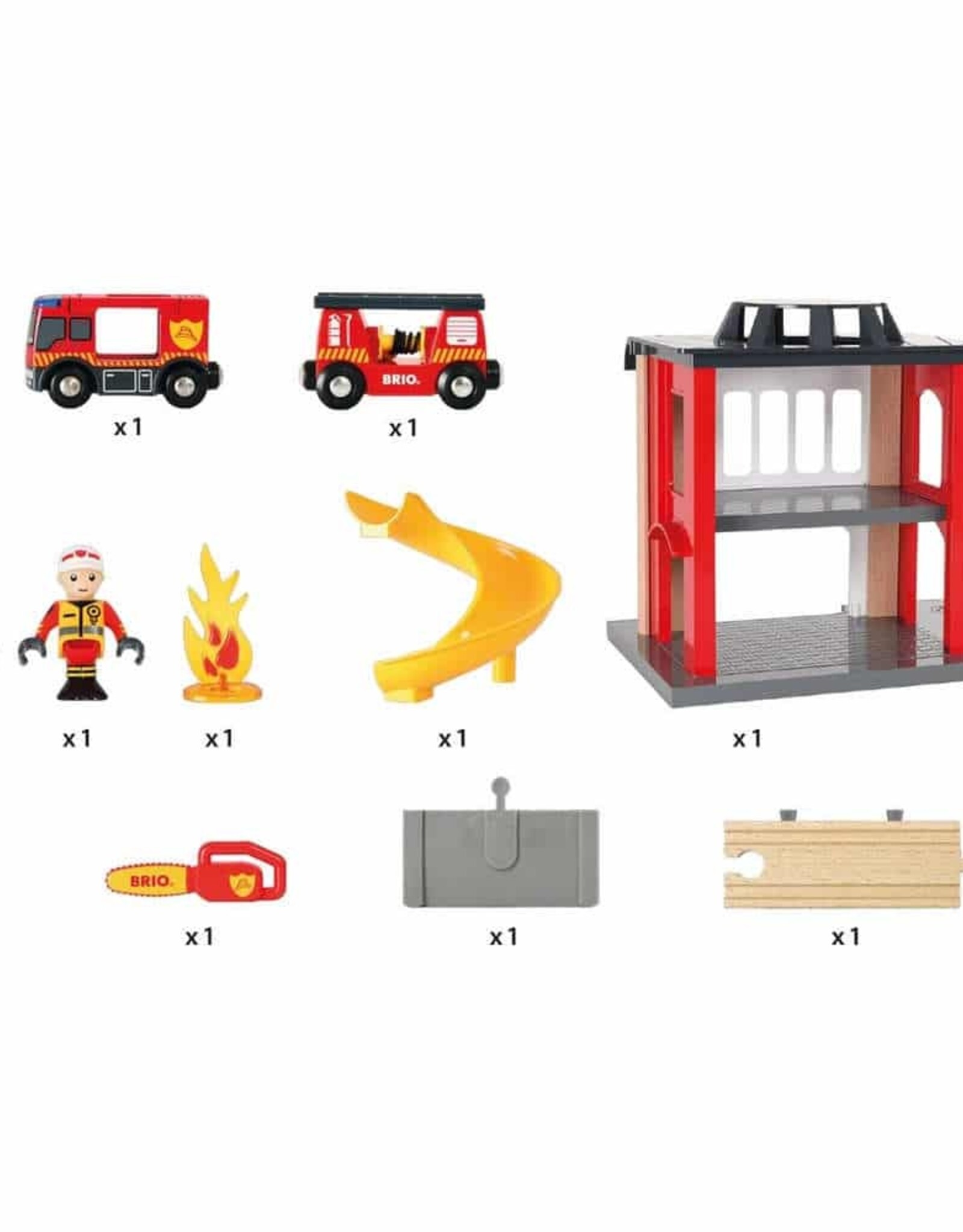 BRIO Rescue Fire Station Maling Road