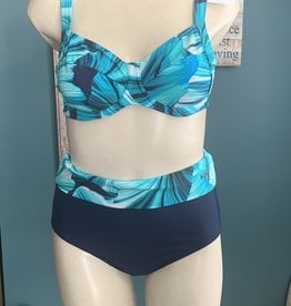 Naturana Sale 72583 Underwire Bikini- Blue Print