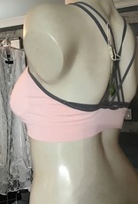 C'est Moi CEAB1204 Aloe Yarn Two Tone Sports Bralette