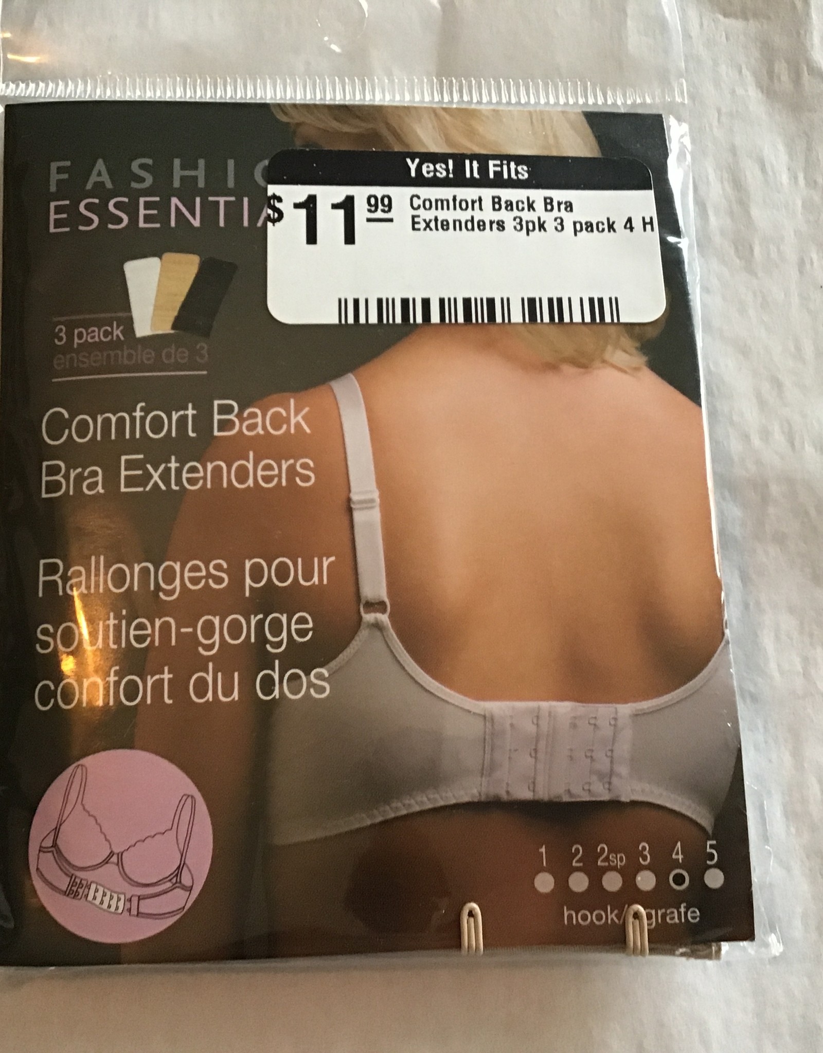 Forever New Comfort Back Bra Extenders 3 Pack (4hk 1.5”)