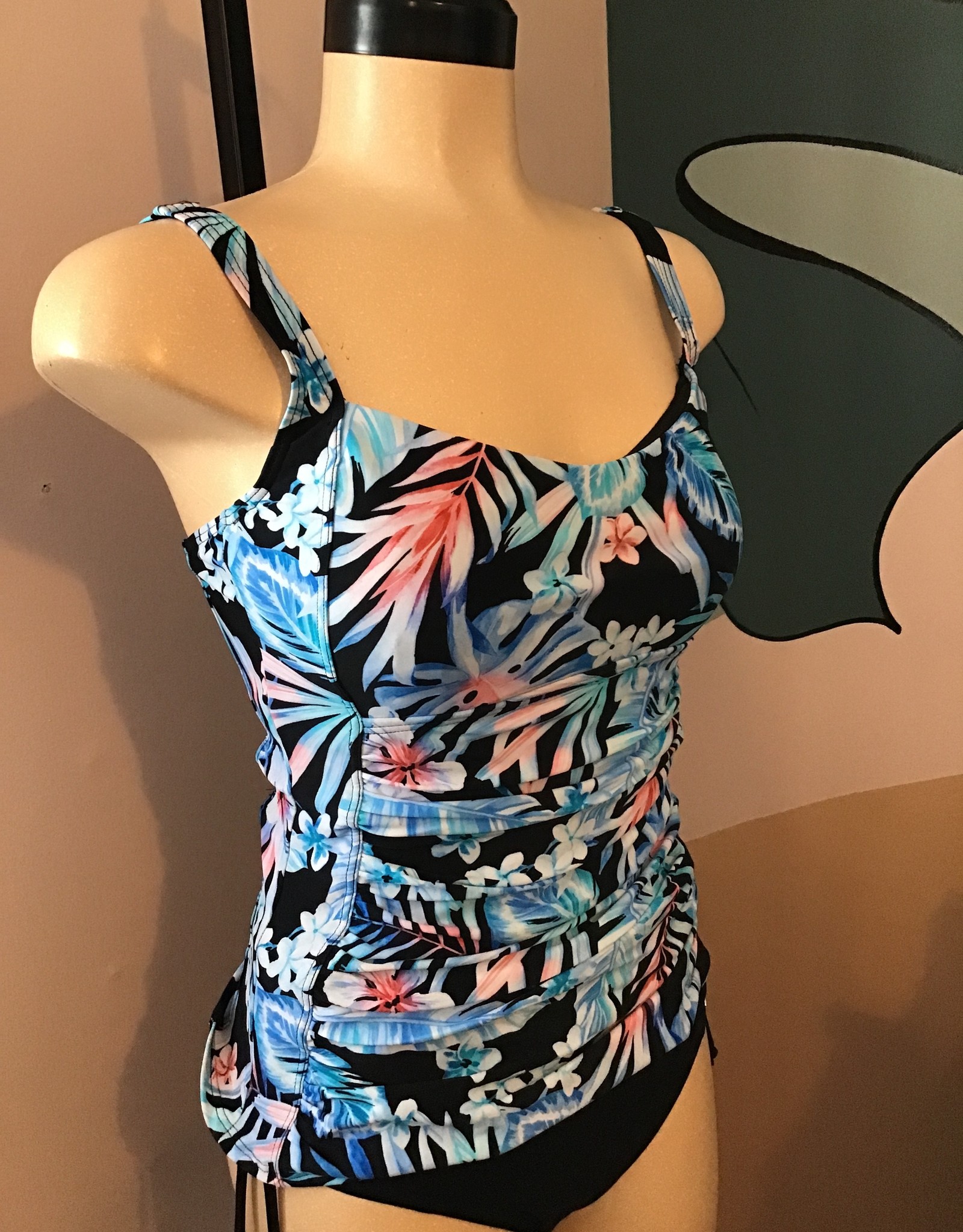 Karmilla Swimwear T8-303 Tankini Underwire D/DD Shirred Front