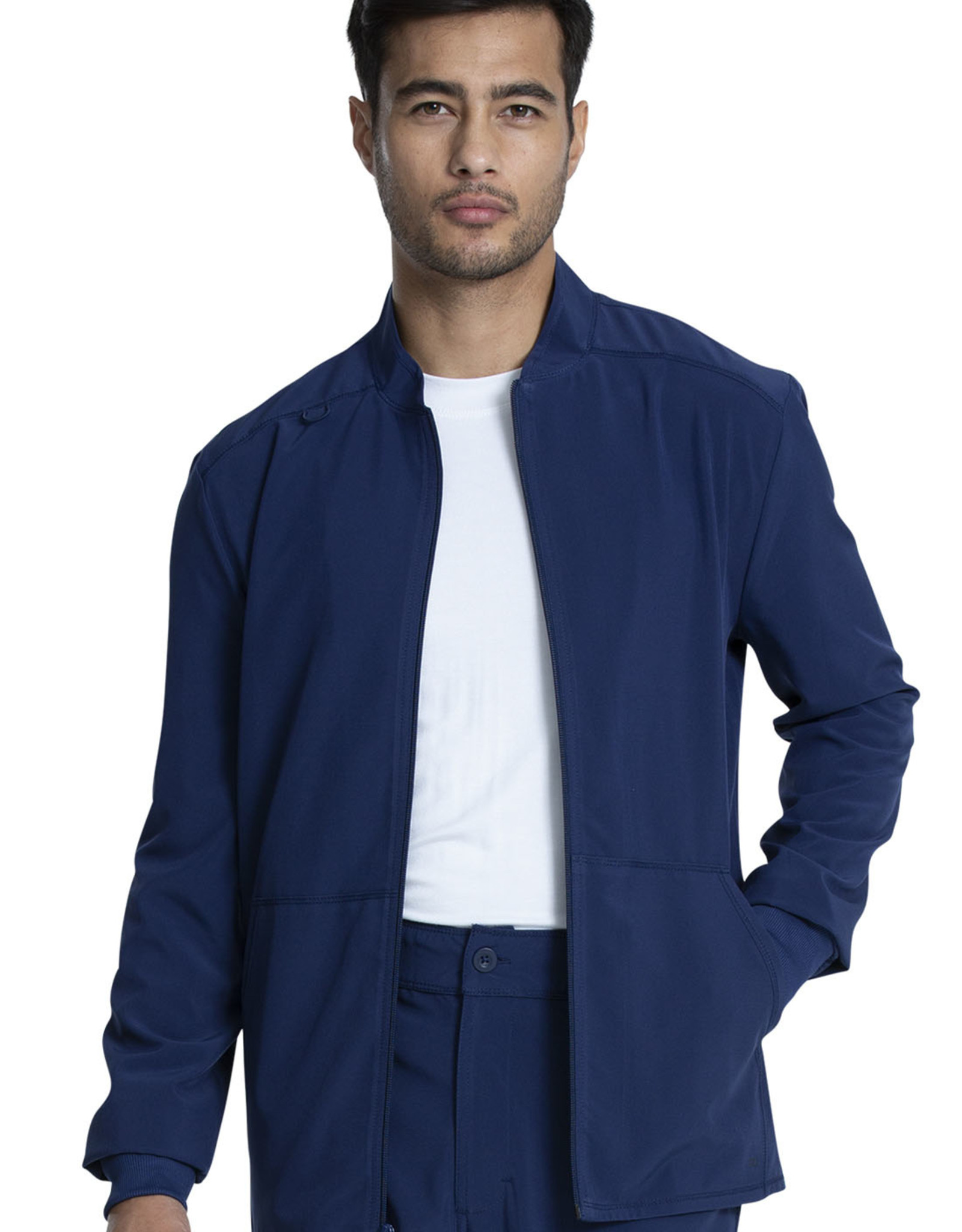 allura Men's Zip Front Jacket (Plus Size)
