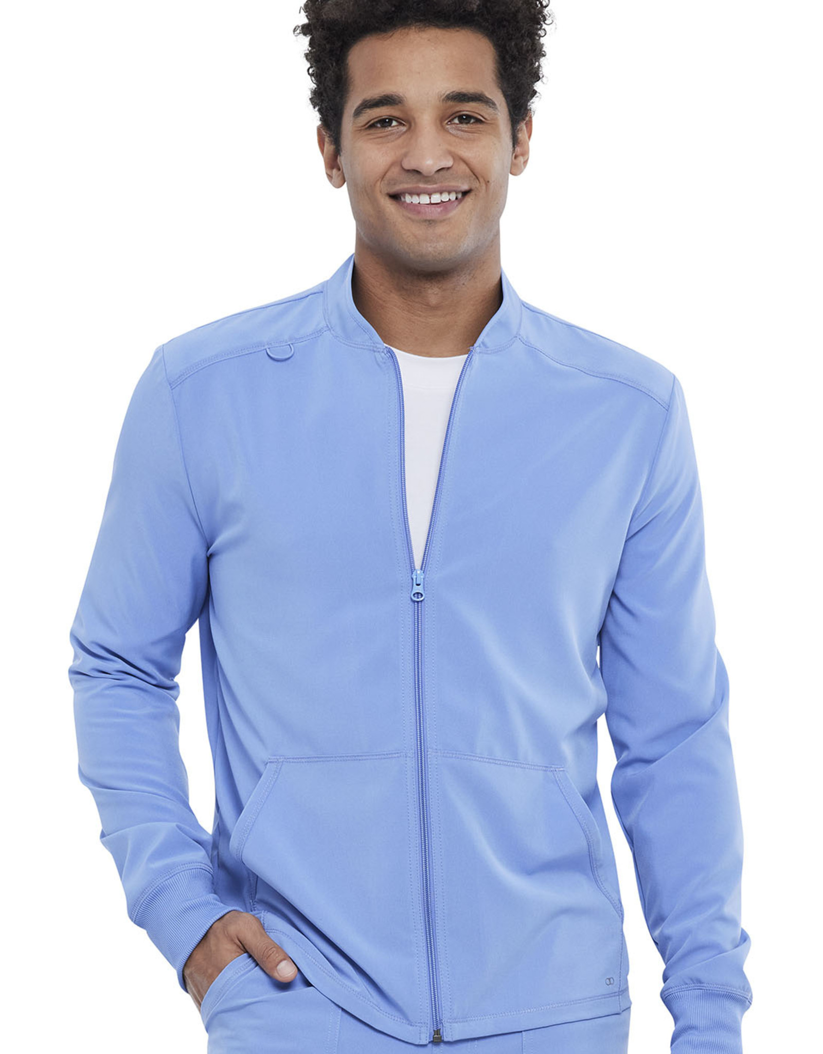 allura Men's Zip Front Jacket (Plus Size)