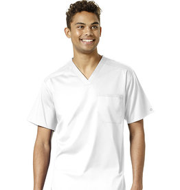 WonderWink Pro Men's V-Neck Top (Regular) - Just Scrubs